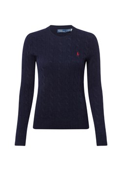 Polo Ralph Lauren Sweter damski z zawartością kaszmiru Kobiety Kaszmir niebieski jednolity ze sklepu vangraaf w kategorii Swetry damskie - zdjęcie 185551828