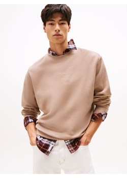 Tommy Jeans Bluza męska Mężczyźni Bawełna melanżowy wypukły wzór tkaniny ze sklepu vangraaf w kategorii Bluzy męskie - zdjęcie 185551858