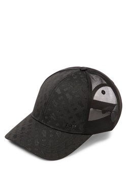 BOSS Męska czapka z daszkiem - Zed Trucker Mężczyźni czarny wzorzysty ze sklepu vangraaf w kategorii Czapki z daszkiem męskie - zdjęcie 185551876
