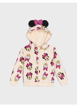 Sinsay - Bluza z zamkiem Minnie Mouse - kremowy ze sklepu Sinsay w kategorii Bluzy i swetry - zdjęcie 185552708
