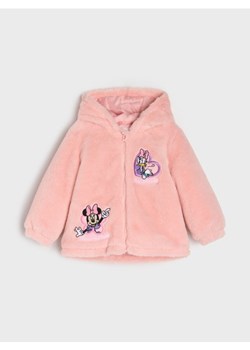 Sinsay - Ciepła kurtka z kapturem Minnie Mouse - różowy ze sklepu Sinsay w kategorii Kurtki dziewczęce - zdjęcie 185552735
