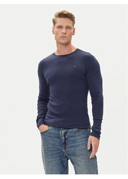 Tommy Jeans Longsleeve DM0DM04409 Granatowy Slim Fit ze sklepu MODIVO w kategorii T-shirty męskie - zdjęcie 185552758