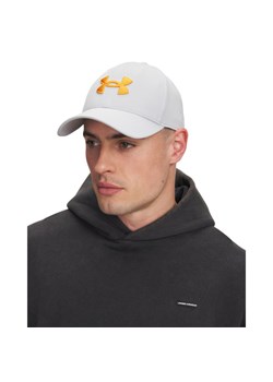 Męska czapka z daszkiem Under Armour Men\'s UA Blitzing - szara ze sklepu Sportstylestory.com w kategorii Czapki z daszkiem męskie - zdjęcie 185553095