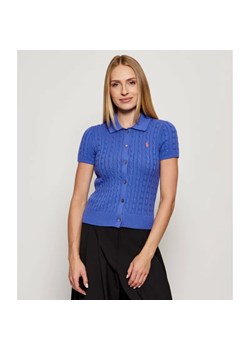 POLO RALPH LAUREN Kardigan | Slim Fit ze sklepu Gomez Fashion Store w kategorii Swetry damskie - zdjęcie 185553548