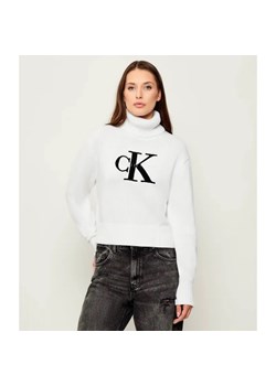 Calvin Klein Jeans Golf CHENILLE | Loose fit ze sklepu Gomez Fashion Store w kategorii Swetry damskie - zdjęcie 185553608