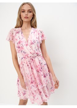 Mohito - Sukienka mini w kwiaty - różowy ze sklepu Mohito w kategorii Sukienki - zdjęcie 185554457