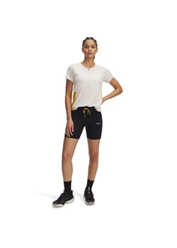 Damskie kolarki do biegania Under Armour UA Trail Run Fitted Short - czarne ze sklepu Sportstylestory.com w kategorii Szorty - zdjęcie 185554795