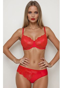 Koronkowy biustonosz miękki soft czerwony Cleo II, Kolor czerwony, Rozmiar 65C, PariPari Lingerie ze sklepu Primodo w kategorii Biustonosze - zdjęcie 185554975
