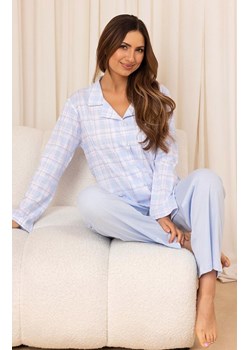 Rozpinana piżama damska niebieska plus size 727, Kolor niebieski, Rozmiar XXL, Regina - id: 214192 - marki Regina - 185555056 Rozpinana piżama damska niebieska plus size 727, Kolor niebieski, Rozmiar XXL, Regina ze sklepu Primodo w kategorii Piżamy damskie - zdjęcie 185555056
