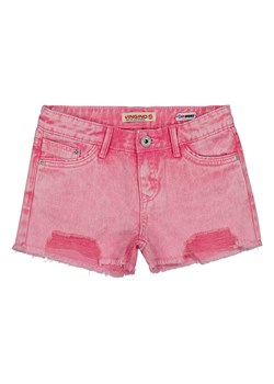 Vingino Szorty dżinsowe w kolorze jaskraworóżowym ze sklepu Limango Polska w kategorii Spodenki dziewczęce - zdjęcie 185555156