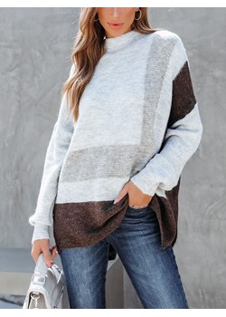 LA Angels Sweter w kolorze jasnoszaro-brązowym ze sklepu Limango Polska w kategorii Swetry damskie - zdjęcie 185555557