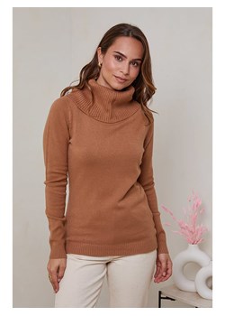 Soft Cashmere Golf w kolorze jasnobrązowym - id: 16702611 - marki Soft Cashmere - 185555569 Soft Cashmere Golf w kolorze jasnobrązowym ze sklepu Limango Polska w kategorii Swetry damskie - zdjęcie 185555569