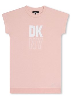 DKNY Sukienka koszulowa w kolorze jasnoróżowym ze sklepu Limango Polska w kategorii Sukienki dziewczęce - zdjęcie 185555698