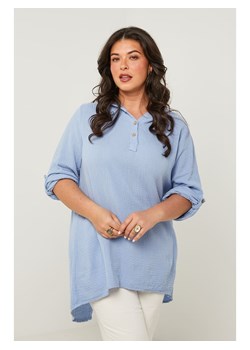 Curvy Lady Tunika w kolorze błękitnym ze sklepu Limango Polska w kategorii Bluzki damskie - zdjęcie 185555747