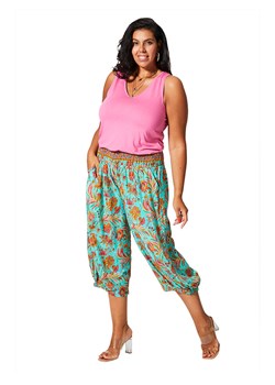 Aller Simplement Kuloty w kolorze turkusowym ze sklepu Limango Polska w kategorii Spodnie damskie - zdjęcie 185555978