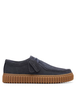 Clarks Mokasyny Torhill Lo 26179708 Granatowy ze sklepu MODIVO w kategorii Mokasyny męskie - zdjęcie 185557628