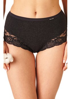 2-pack majtki z wysokim stanem czarne Hot Touch LPF 729, Kolor czarny, Rozmiar 3XL, Key ze sklepu Intymna w kategorii Majtki damskie - zdjęcie 185558248