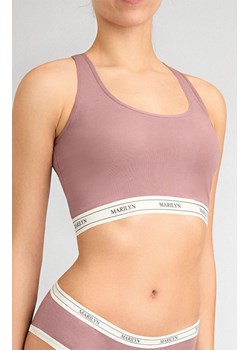 Marilyn bawełniany tank-top różowy Denise, Kolor różowy, Rozmiar S/M, Marilyn ze sklepu Intymna w kategorii Biustonosze - zdjęcie 185558388