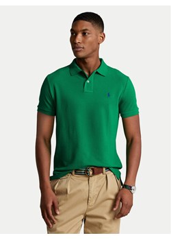 Polo Ralph Lauren Polo 710782592017 Zielony Custom Slim Fit ze sklepu MODIVO w kategorii T-shirty męskie - zdjęcie 185558525