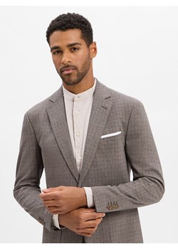 Cinque Męska kurtka modułowa - CIDati Mężczyźni Regular Fit brązowy w kratkę ze sklepu vangraaf w kategorii Marynarki męskie - zdjęcie 185558655