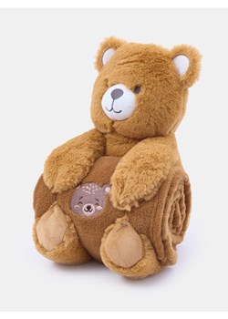 Sinsay - Koc z maskotką - brązowy ze sklepu Sinsay w kategorii Zabawki - zdjęcie 185559956