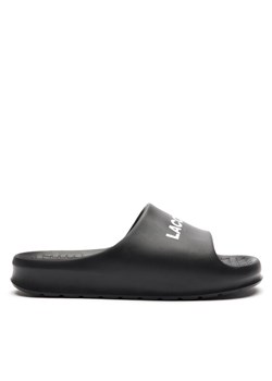 Lacoste Klapki Branded Serve Slide 2.0 747CMA0015 Czarny ze sklepu MODIVO w kategorii Klapki męskie - zdjęcie 185560066