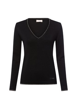 Liu Jo Collection Sweter damski z dzianiny Kobiety czarny jednolity ze sklepu vangraaf w kategorii Swetry damskie - zdjęcie 185561967