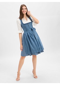 Krüger Dirndl Damski dirndl Kobiety niebieski jednolity ze sklepu vangraaf w kategorii Sukienki - zdjęcie 185561985