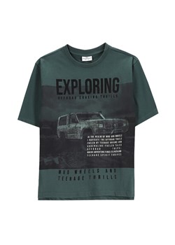 Coccodrillo T-Shirt WC5143206WBJ Zielony Regular Fit ze sklepu MODIVO w kategorii T-shirty chłopięce - zdjęcie 185562587