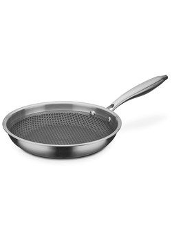 GSW Patelnia "Inoxxa" w kolorze srebrnym - Ø 28 cm ze sklepu Limango Polska w kategorii Garnki - zdjęcie 185565688