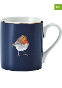 Mikasa Kubki (2 szt.) "Robin" w kolorze granatowym - 280 ml ze sklepu Limango Polska w kategorii Naczynia - zdjęcie 185565716