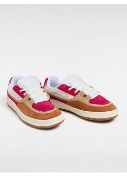 Vans Skórzane sneakersy &quot;Speed LS&quot; w kolorze różowo-jasnobrązowo-białym ze sklepu Limango Polska w kategorii Buty sportowe damskie - zdjęcie 185566049
