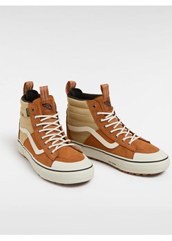 Vans Skórzane sneakersy &quot;Sk8-Hi&quot; w kolorze musztardowo-beżowym ze sklepu Limango Polska w kategorii Trampki damskie - zdjęcie 185566069