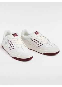 Vans Skórzane sneakersy &quot;Upland&quot; w kolorze kremowo-bordowym ze sklepu Limango Polska w kategorii Buty sportowe damskie - zdjęcie 185566118