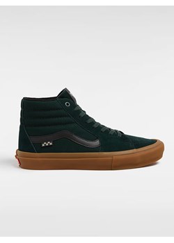 Vans Skórzane sneakersy &quot;Sk8-Hi&quot; w kolorze szmaragdowozielonym ze sklepu Limango Polska w kategorii Buty sportowe damskie - zdjęcie 185566659
