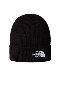 Czapka unisex The North Face Logo Box Beanie 0A8CHEJK31 - czarna ze sklepu streetstyle24.pl w kategorii Czapki zimowe męskie - zdjęcie 185568719