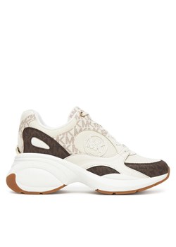Sneakersy MICHAEL Michael Kors 43R5ZUFS6D Brązowy ze sklepu eobuwie.pl w kategorii Buty sportowe damskie - zdjęcie 185569027