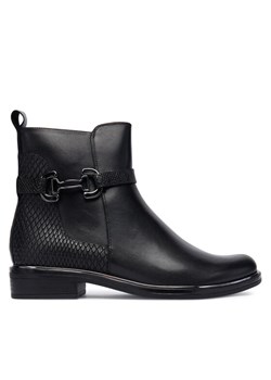 Botki Caprice 9-25312-45 Czarny ze sklepu eobuwie.pl w kategorii Botki - zdjęcie 185569148