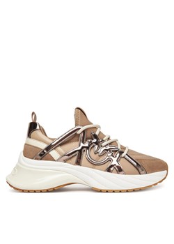 Sneakersy PINKO Ariel 01 SS0023T040 Brązowy ze sklepu eobuwie.pl w kategorii Buty sportowe damskie - zdjęcie 185569166