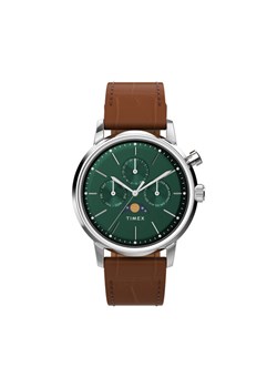 Zegarek Timex Marlin TW2W51000 Brązowy ze sklepu eobuwie.pl w kategorii Zegarki - zdjęcie 185569176