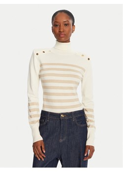 LOLA CASADEMUNT Golf LF2511008 Écru Regular Fit ze sklepu MODIVO w kategorii Swetry damskie - zdjęcie 185570427