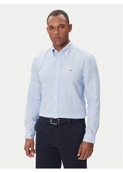Tommy Hilfiger Koszula MW0MW40704 Błękitny Regular Fit ze sklepu MODIVO w kategorii Koszule męskie - zdjęcie 185570435