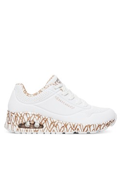 Skechers Sneakersy Uno 155506/WTRG Biały ze sklepu MODIVO w kategorii Buty sportowe damskie - zdjęcie 185570439