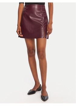 Vero Moda Spódnica z imitacji skóry Nelly 10322469 Fioletowy Regular Fit ze sklepu MODIVO w kategorii Spódnice - zdjęcie 185570616