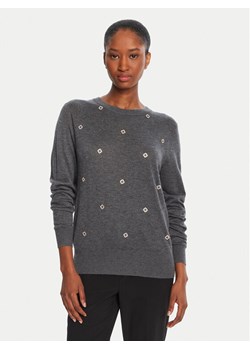 Lola Casademunt by Maite Sweter MF2511012 Szary Regular Fit ze sklepu MODIVO w kategorii Swetry damskie - zdjęcie 185570639