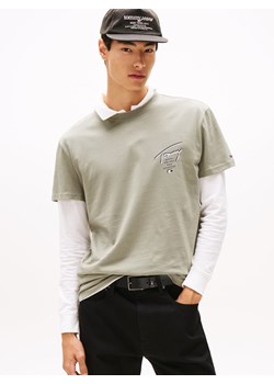 Tommy Jeans Koszulka męska Mężczyźni Bawełna trzcinowy nadruk ze sklepu vangraaf w kategorii T-shirty męskie - zdjęcie 185572355