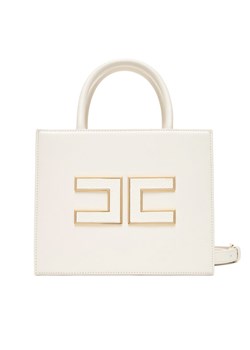 Elisabetta Franchi Torebka BS-33A-56E2-V380 Biały ze sklepu MODIVO w kategorii Kuferki - zdjęcie 185575298