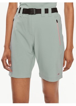 CMP Szorty sportowe 3T51146 Zielony Regular Fit ze sklepu MODIVO w kategorii Szorty - zdjęcie 185575348
