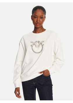 PINKO Bluza Nelly 100534 A2RO Biały Regular Fit ze sklepu MODIVO w kategorii Bluzy damskie - zdjęcie 185575366
