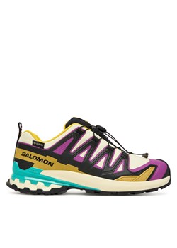 Salomon Trekkingi Xa Pro 3D V9 Gore-Tex L47882200 Żółty ze sklepu MODIVO w kategorii Buty trekkingowe damskie - zdjęcie 185575385
